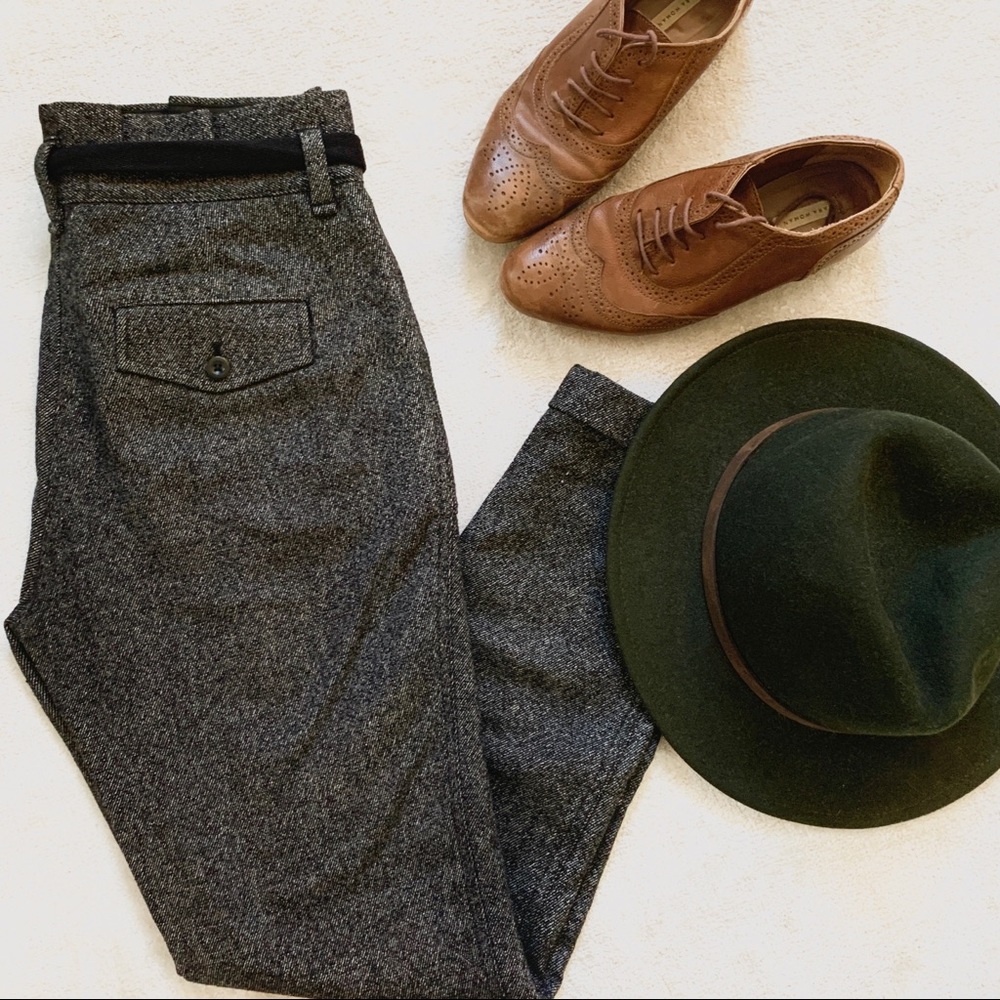 MADEWELL x Buckley Tailors Paperbag Wool Trousers